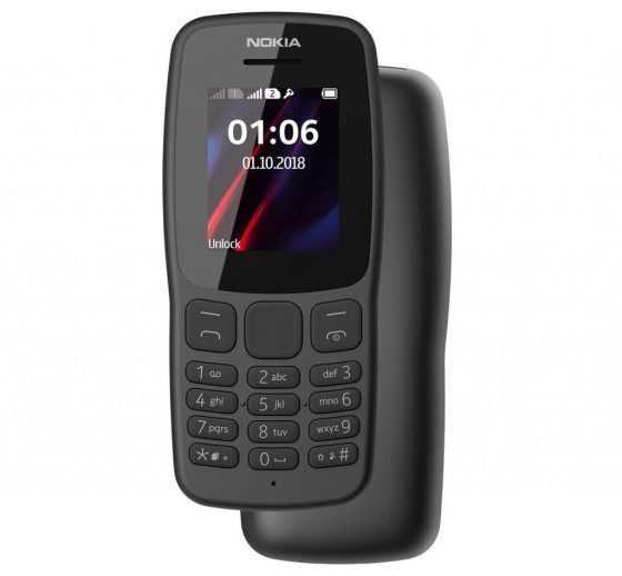 Nokia 106 (2018), or return of the kind-of-a-classic