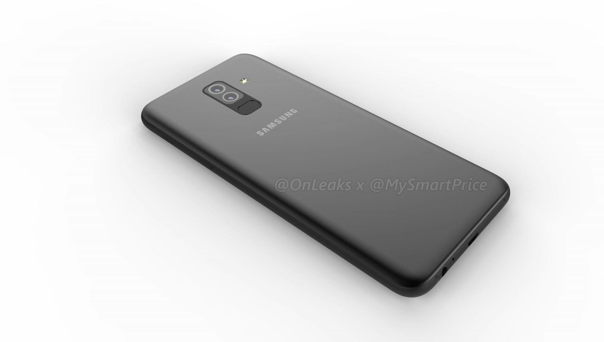 Unofficial renders of Samsung Galaxy A6 and A6 Plus leaked online