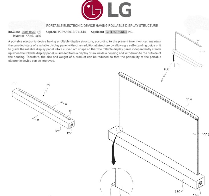 LG patented a foldable laptop